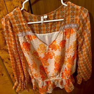 New orange dress shirt